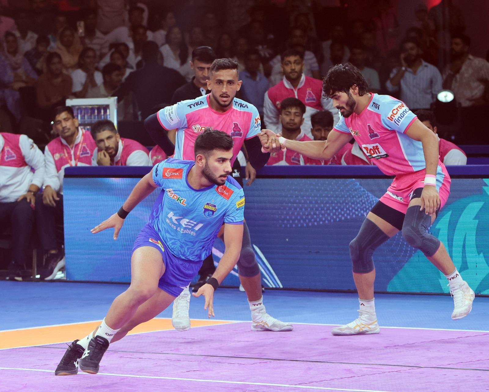 PKL 12: Nitin, Ali Samadi shine as Pink Panthers beat Bengal Warriorz, take top spot