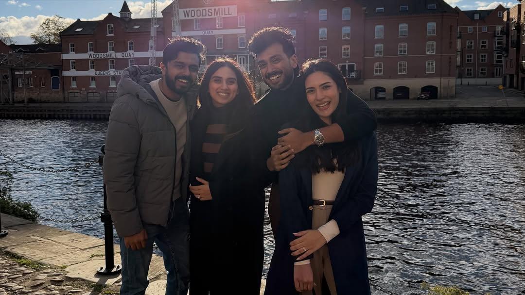 Kalidas Jayaram feels 'recharged & inspired' after a U.K trip with wife Tarini Kalingarayar