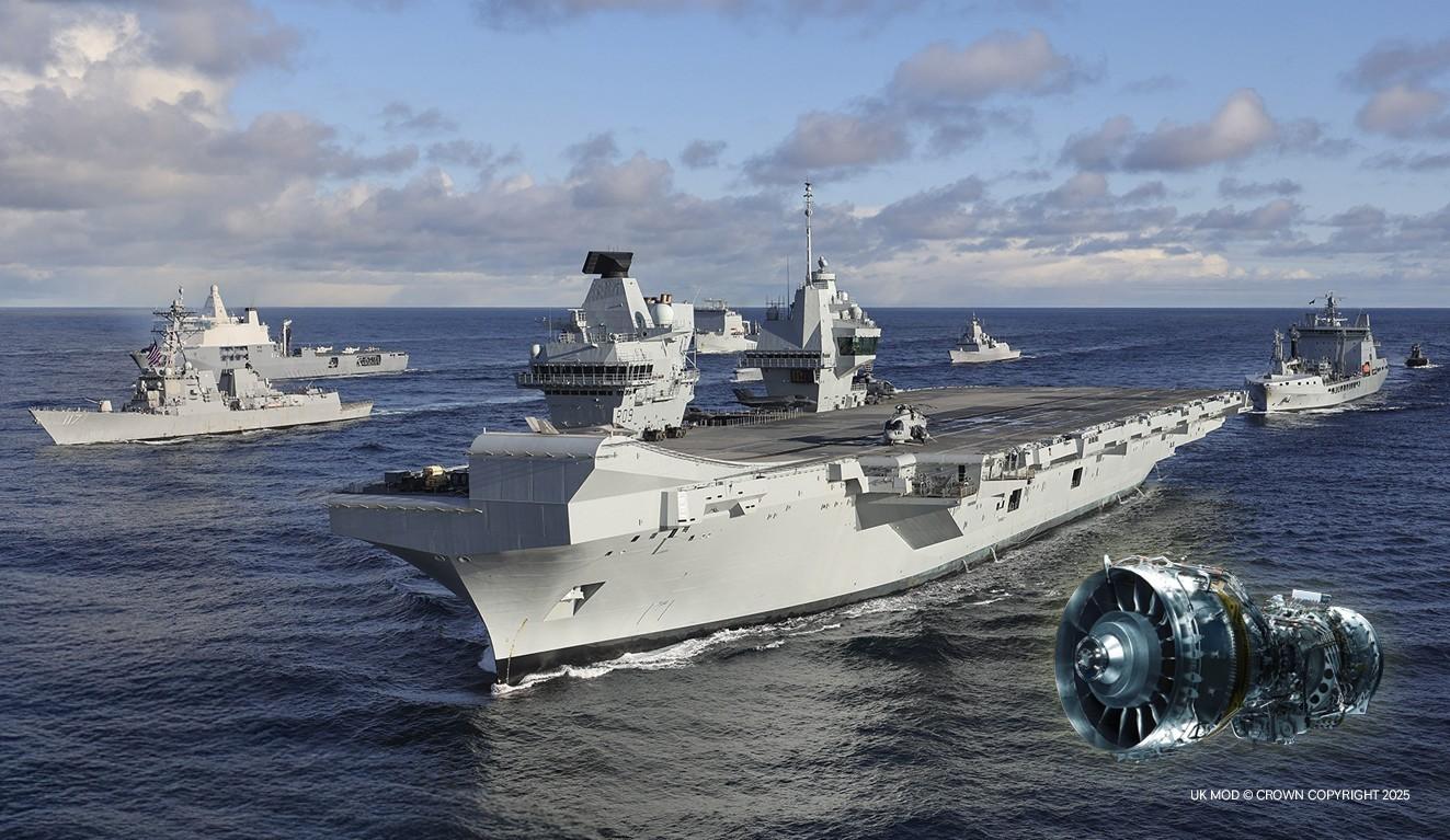Proud to showcase propulsion technology in UK Carrier Strike Group’s India tour: Rolls-Royce