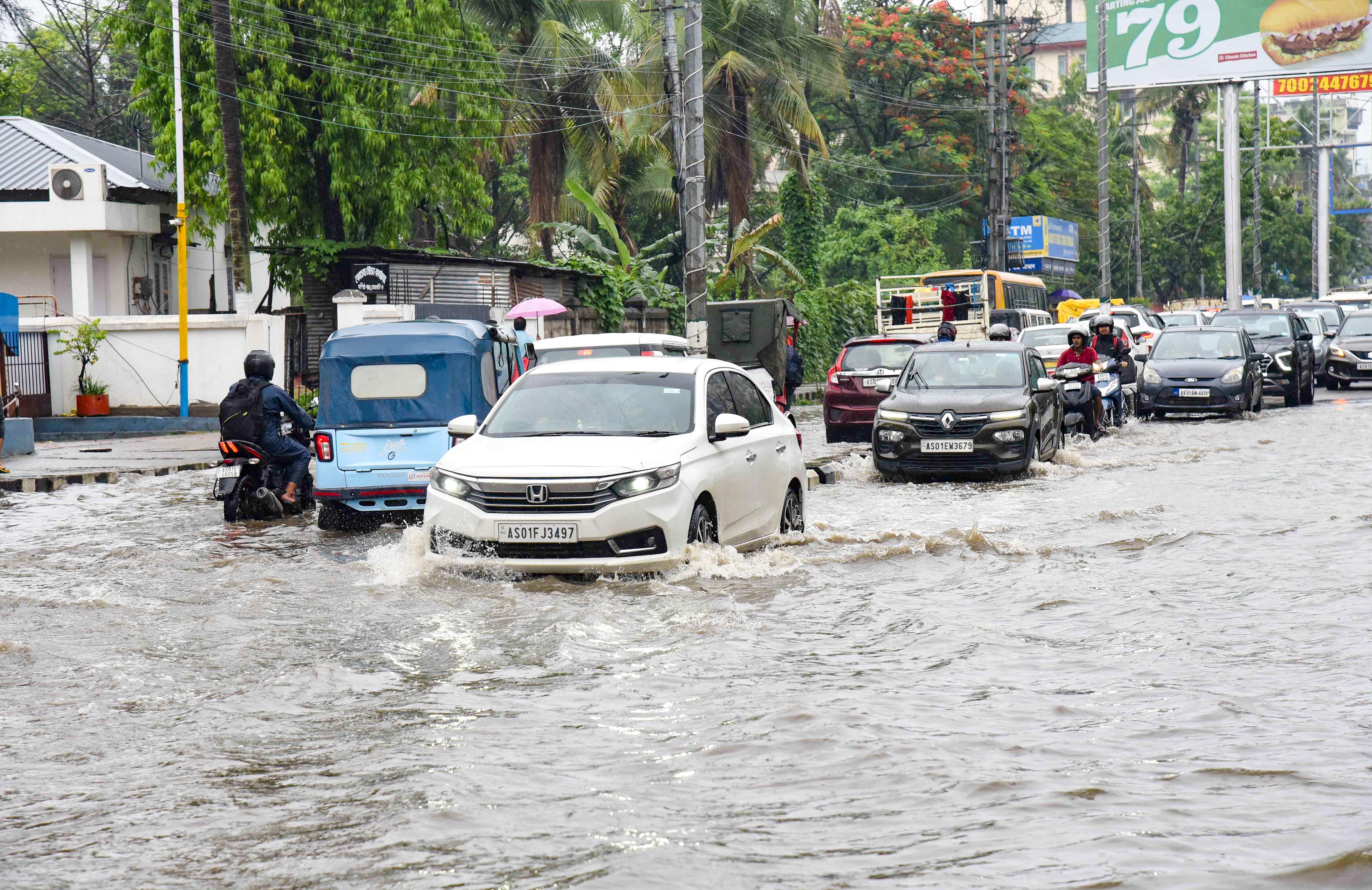 Heavy rain forecast for Assam during next two days