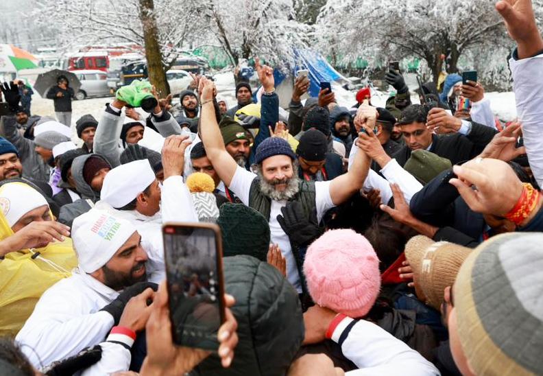 Congress marks 3rd anniversary of Rahul Gandhi concluding ‘Bharat Jodo Yatra’ in Srinagar