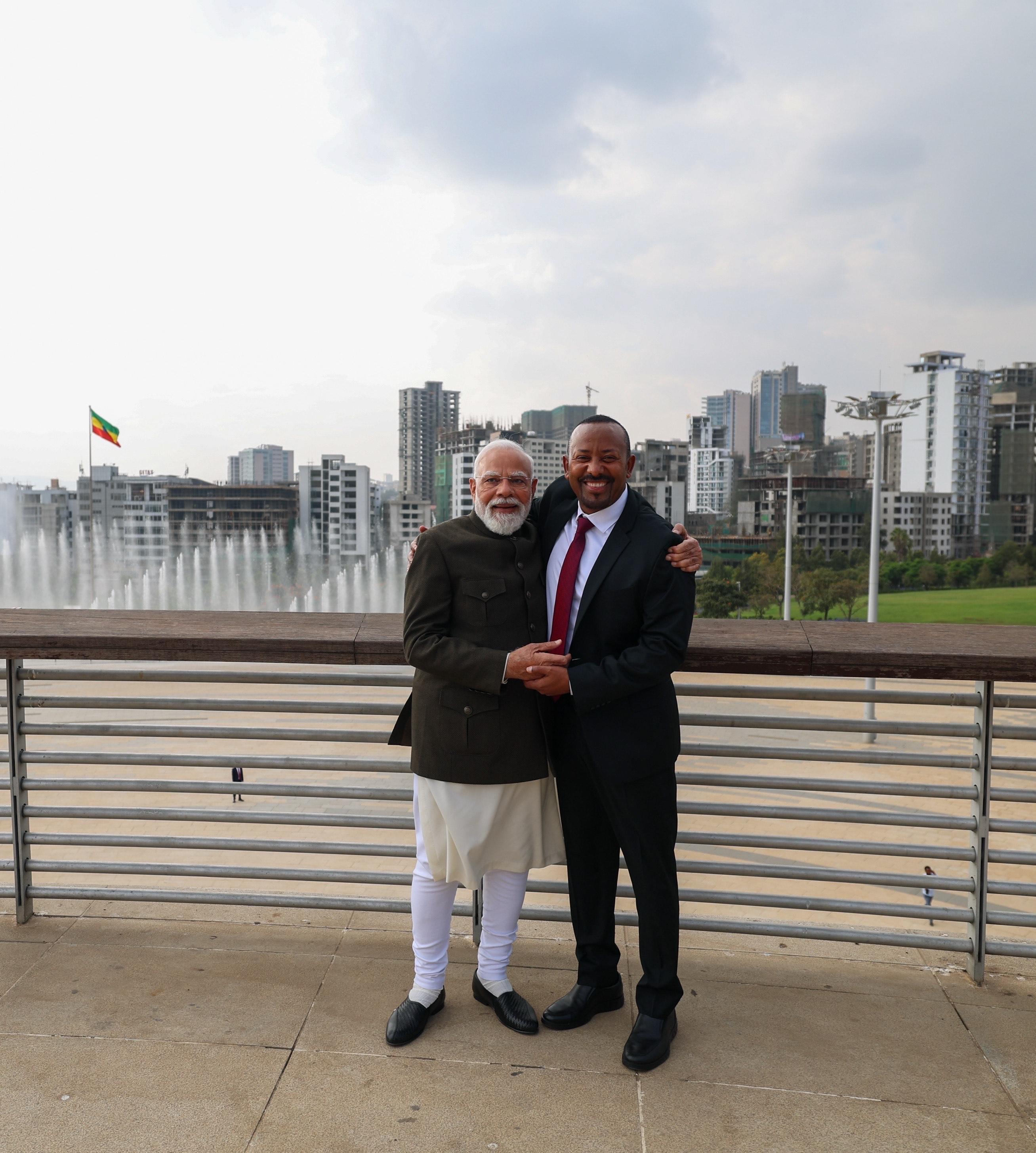 India and Ethiopia co-passengers and partners of Global South: PM Modi