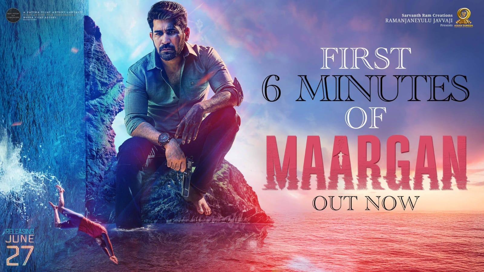 First six minutes of Vijay Antony's upcoming investigative thriller 'Maargan' released!