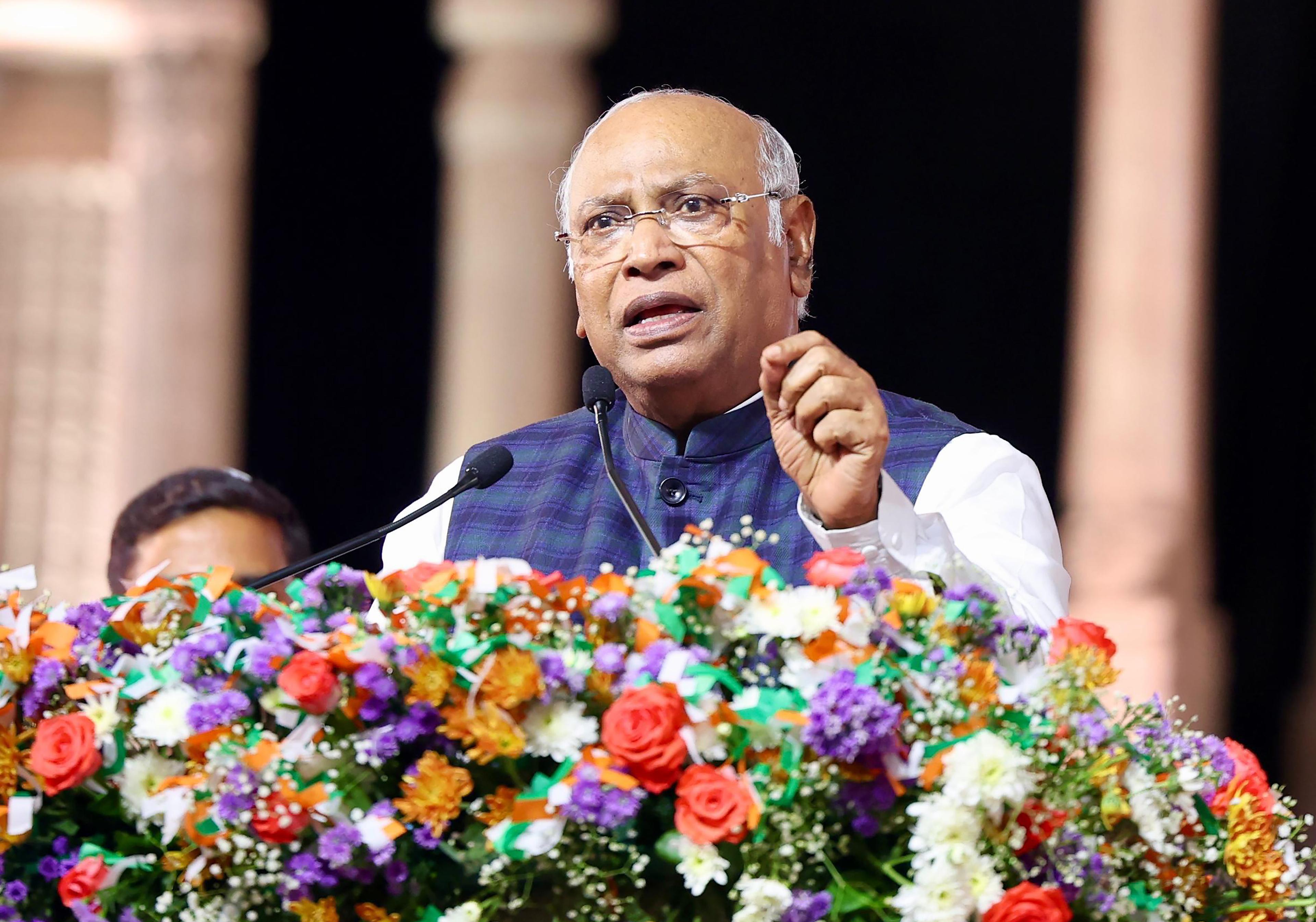 Maharashtra polls: Kharge echoes Rahul's concerns over 'voter list surge'