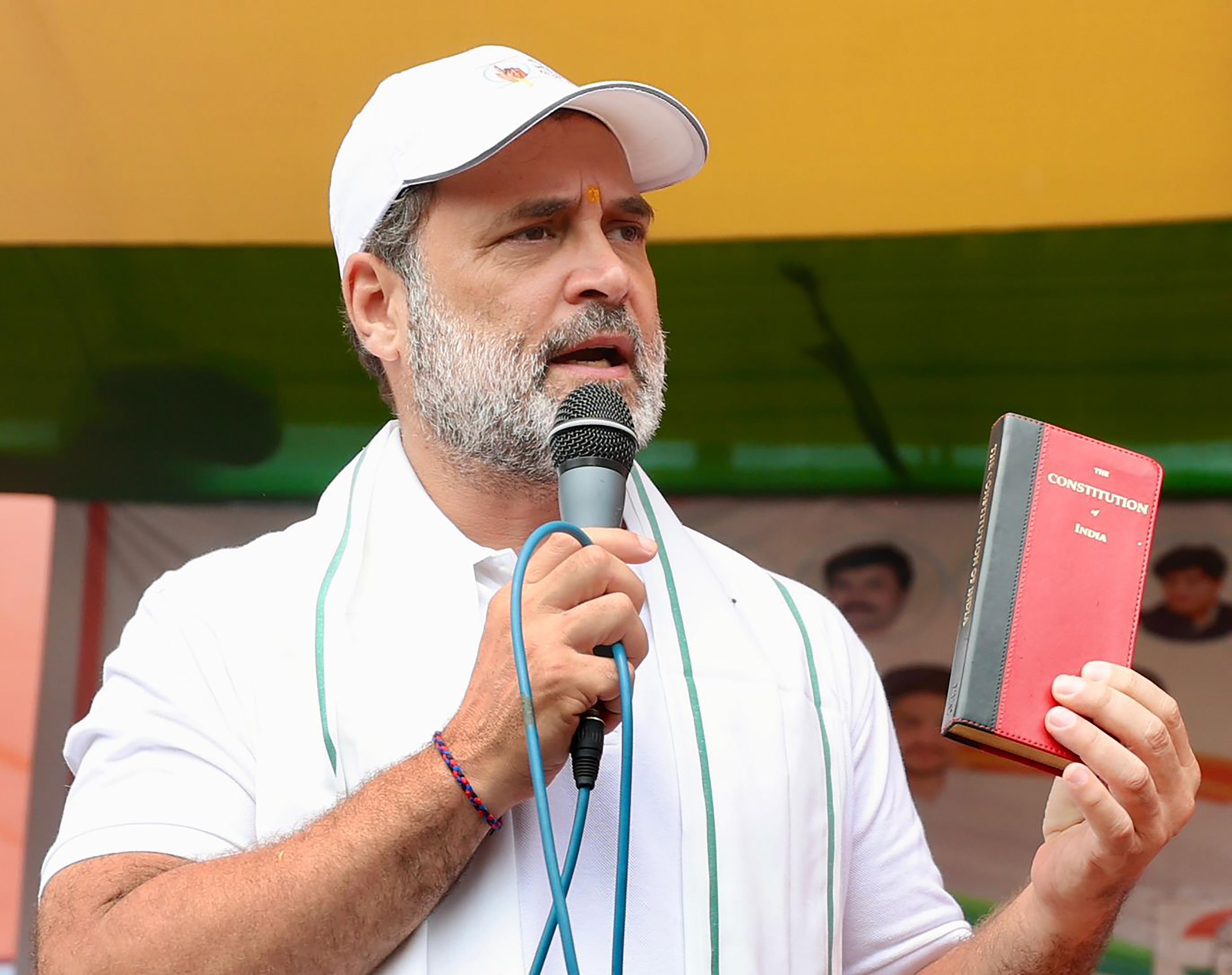 Violence can’t break our resolve to protect truth, Constitution: LoP Gandhi