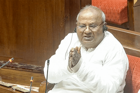 JD(S)-Congress alliance a ‘forced marriage’, ended in divorce: Deve Gowda 