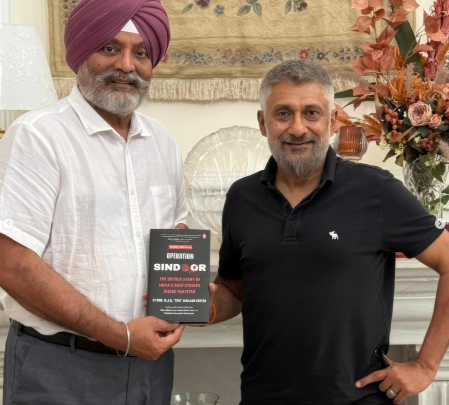 Vivek Agnihotri announces ‘Operation Sindoor’ with Bhushan Kumar, based on Lt Gen K. J. S. Dhillon’s book