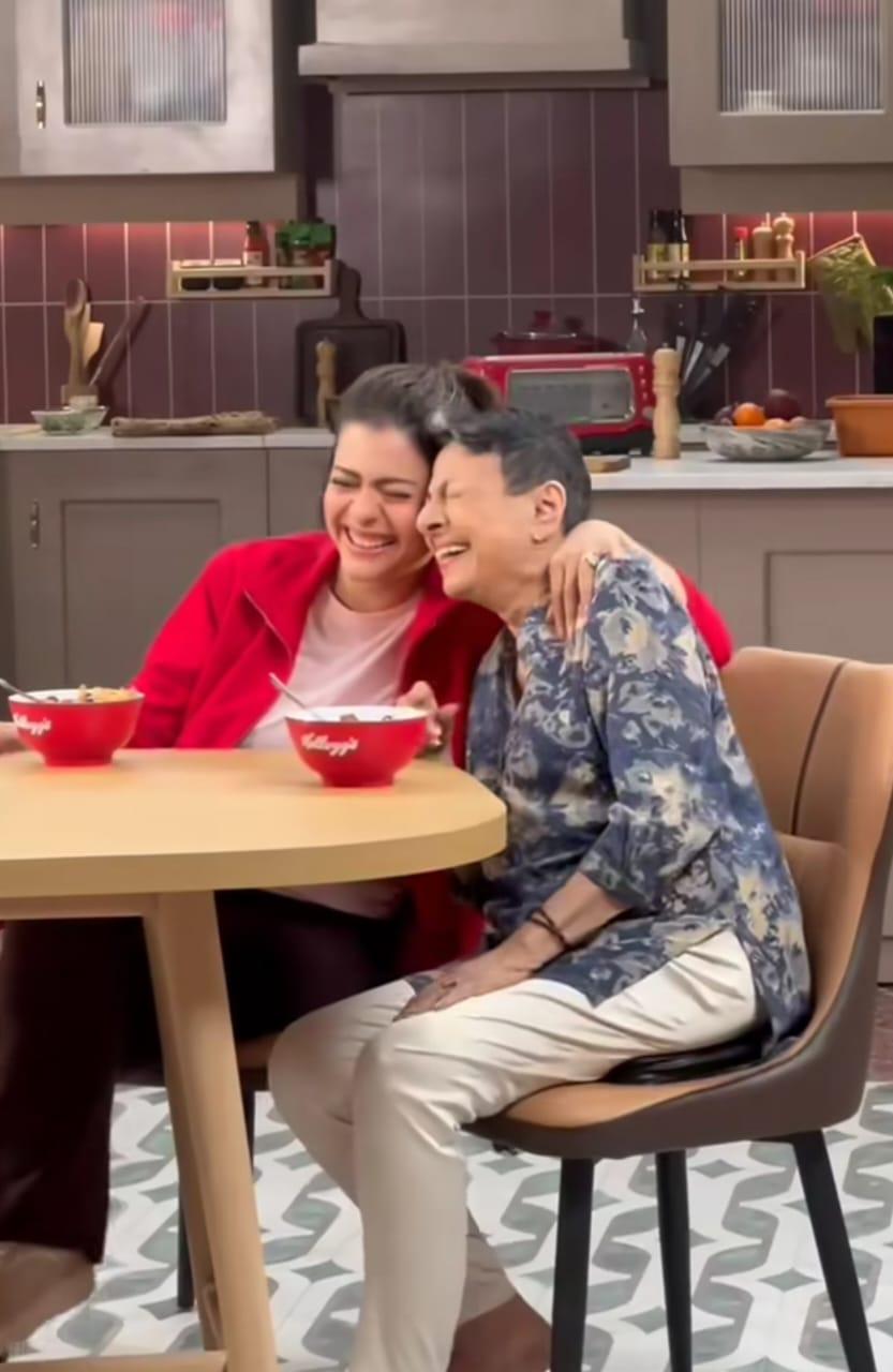 Kajol shares the highlight of her year with her mother Tanuja