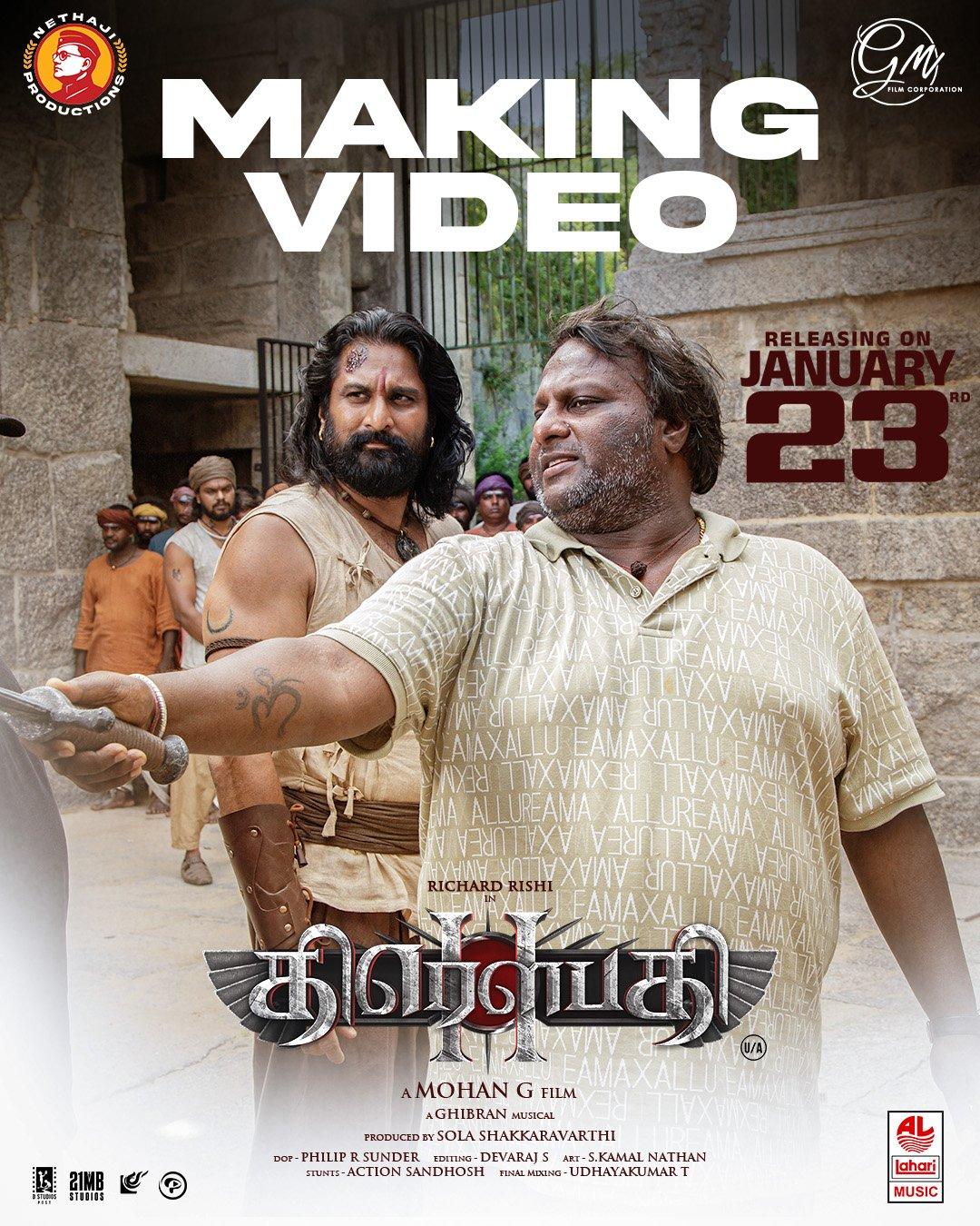 Richard Rishi-starrer 'Draupathi 2' making video released