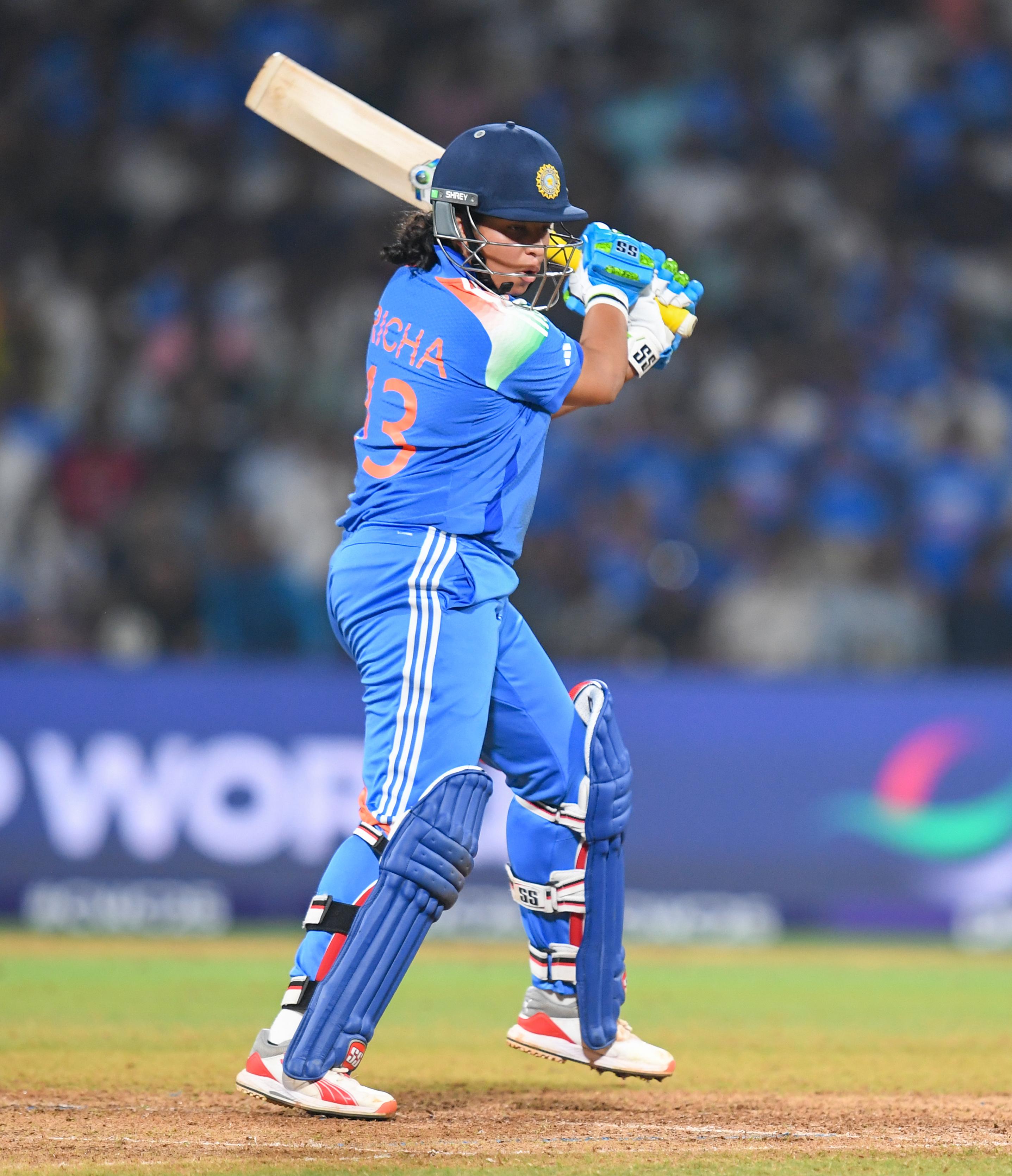 'Motto is to score runs and provide good finish,' says Richa on being promoted to No. 3