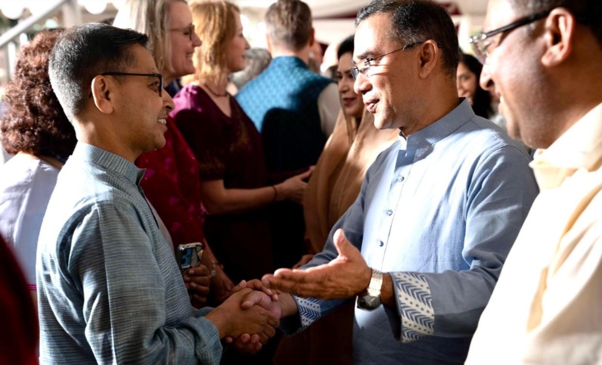 Indian envoy Pranay Verma meets Bangladesh PM Tarique Rehman in Dhaka