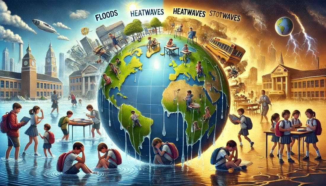 climate change on education and students