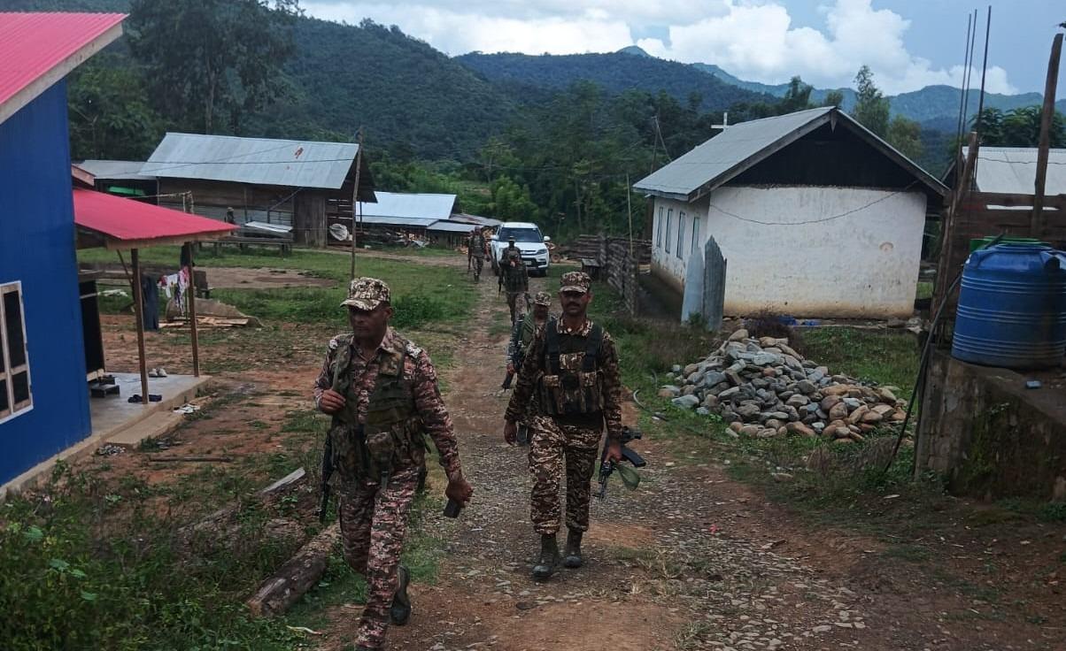 Manipur Police convoy attacked in Chandel, vehicles damaged