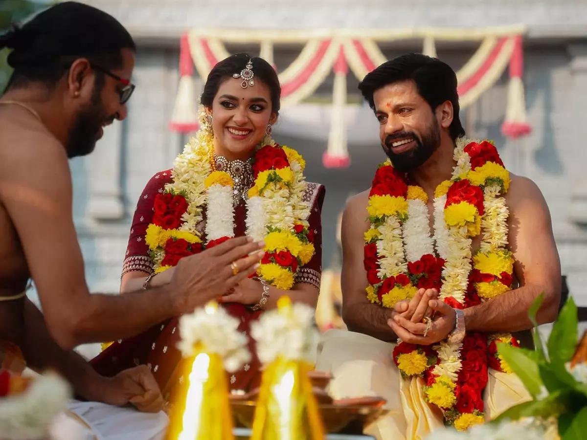 Keerthy Suresh Marries Antony Thattil