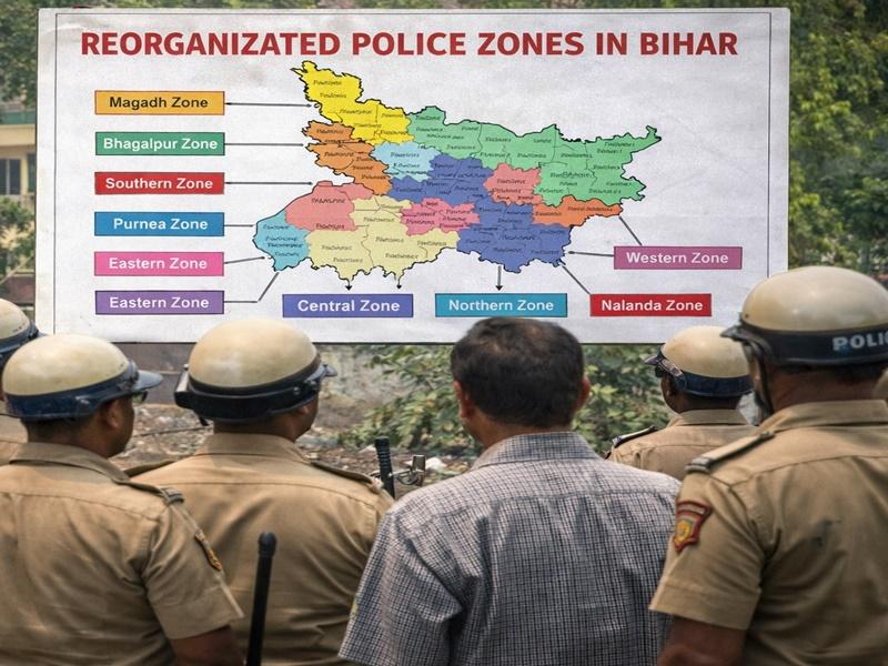Bihar DGP approves reorganisation of police zones to boost crime control, speed up probes