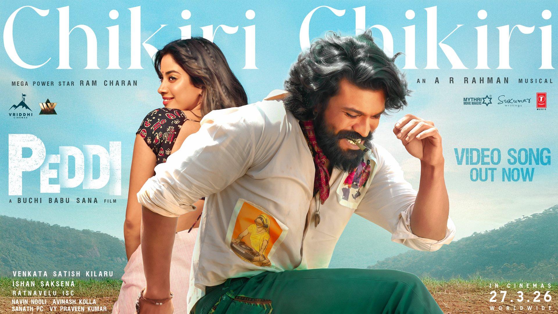 Ram Gopal Varma lauds Ram Charan's 'Peddi' director for putting focus on where it should be in 'Chikiri' song