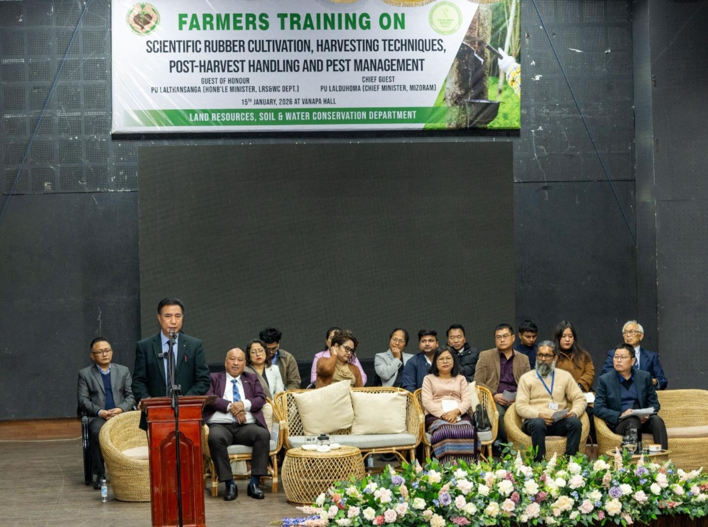 Rubber can give Mizoram a distinct identity: Chief Minister Lalduhoma