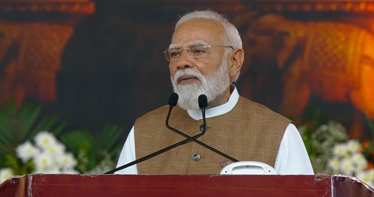 PM Modi attacks ‘colonial mindset’ of past govts at Jain museum inauguration in Gujarat