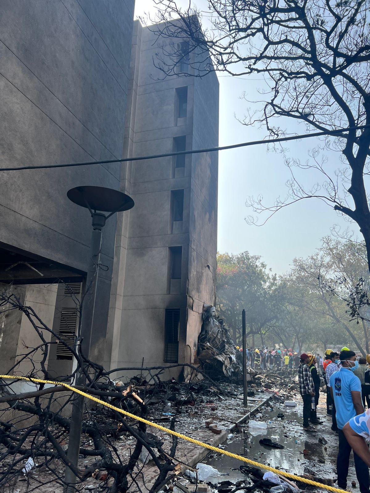Ahmedabad plane crash aftermath: 5 medical hostel buildings vacated; over 150 resident docs relocated