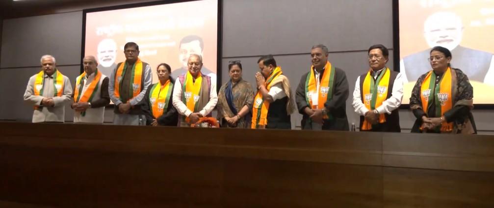 Internal consultations in BJP underway in Delhi under new chief Nitin Nabin