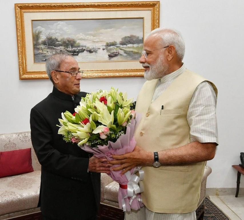 'Towering statesman, scholar of exceptional depth': PM Modi pays tribute to Pranab Mukherjee