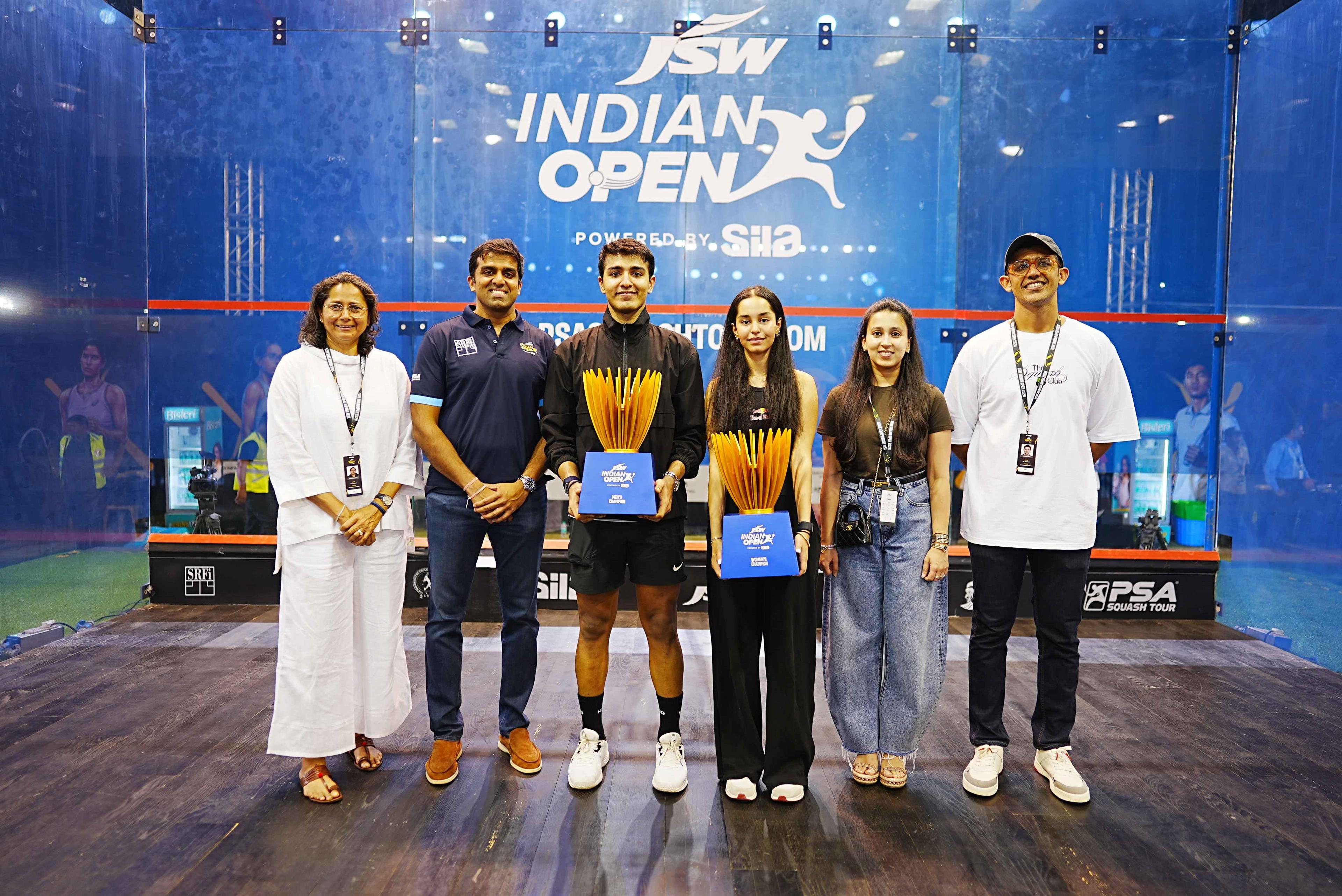 Indian Open 2026: Abhay Singh and Anahat Singh emerge champions