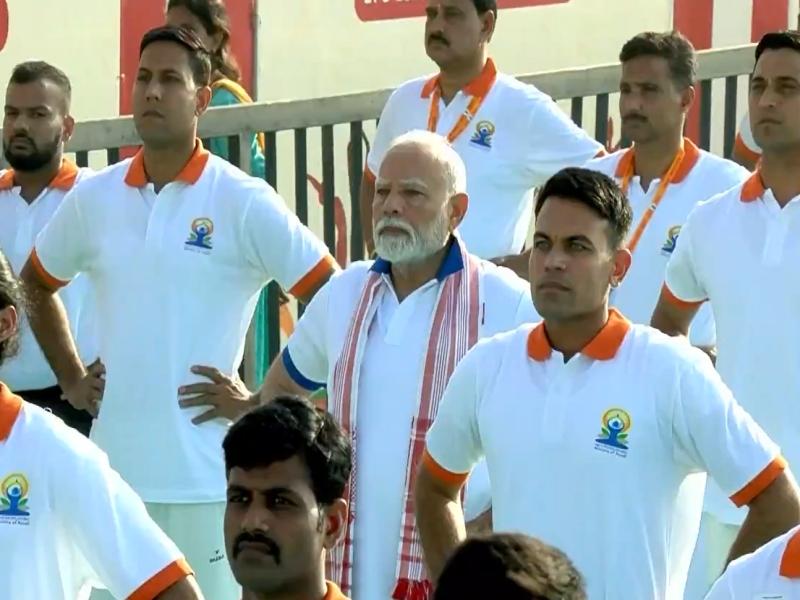 Yoga for Humanity: PM Modi leads Global celebration from Visakhapatnam, sets new world record