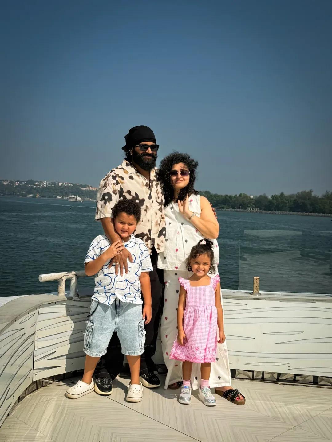 Rishab Shetty treats with throwback glimpses of his family trip to Goa