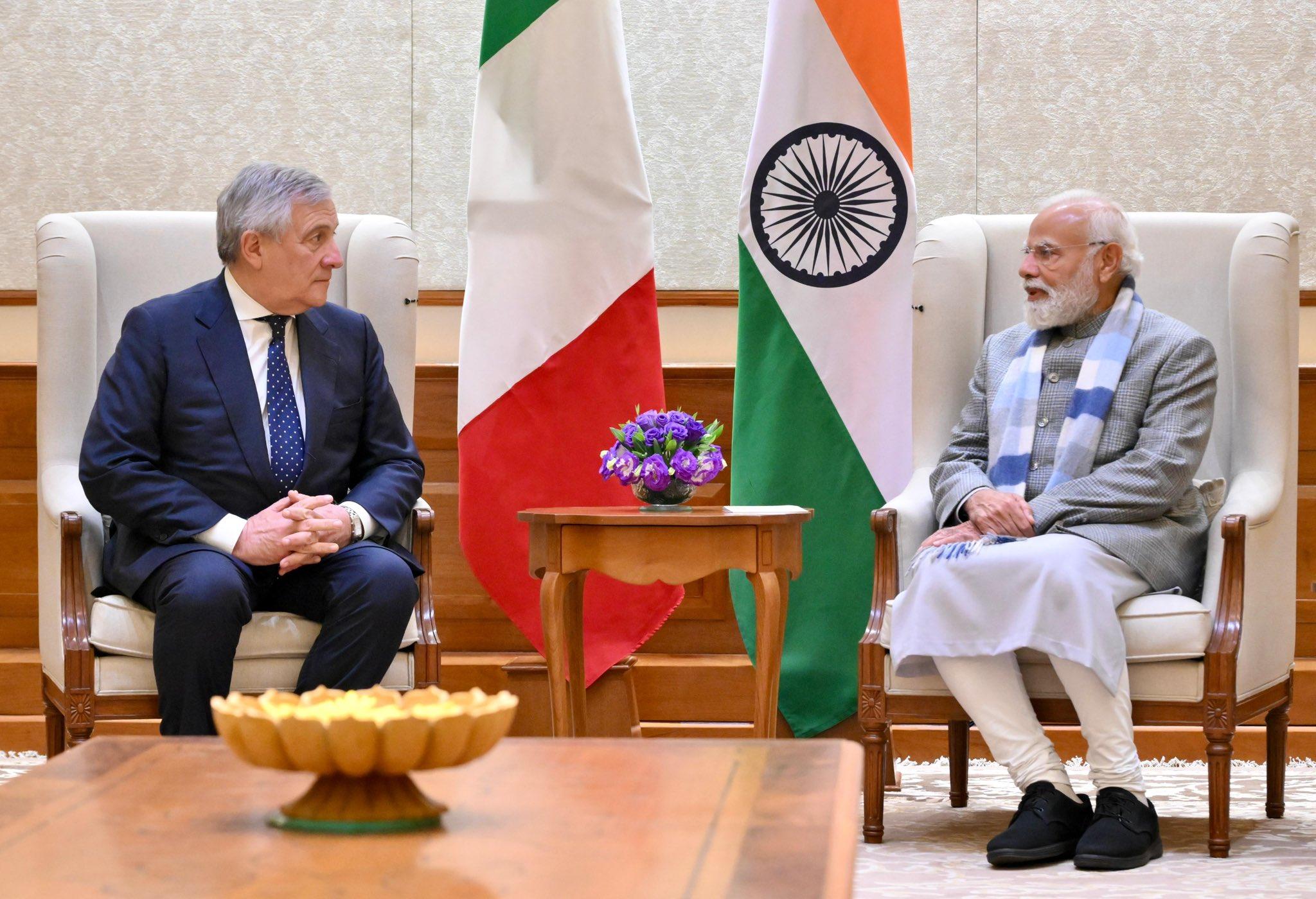 India and Italy are bound by solid friendship: Italian Deputy PM Tajani
