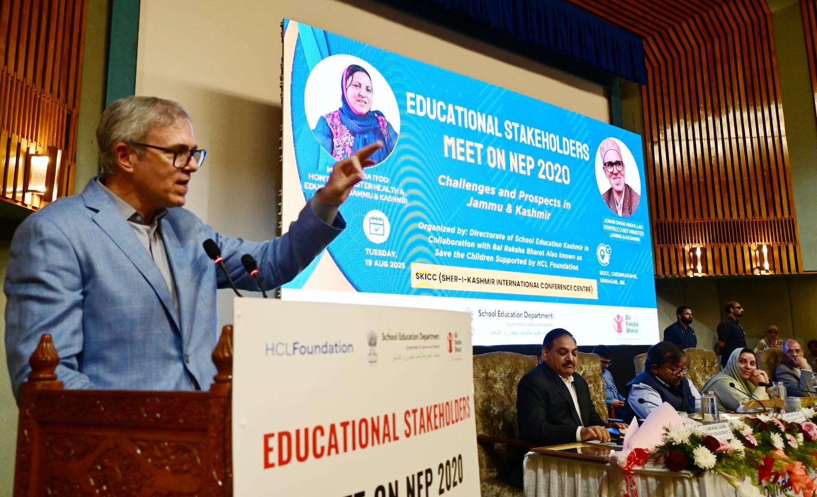 Govt schools could become parents’ first choice in future: Omar Abdullah