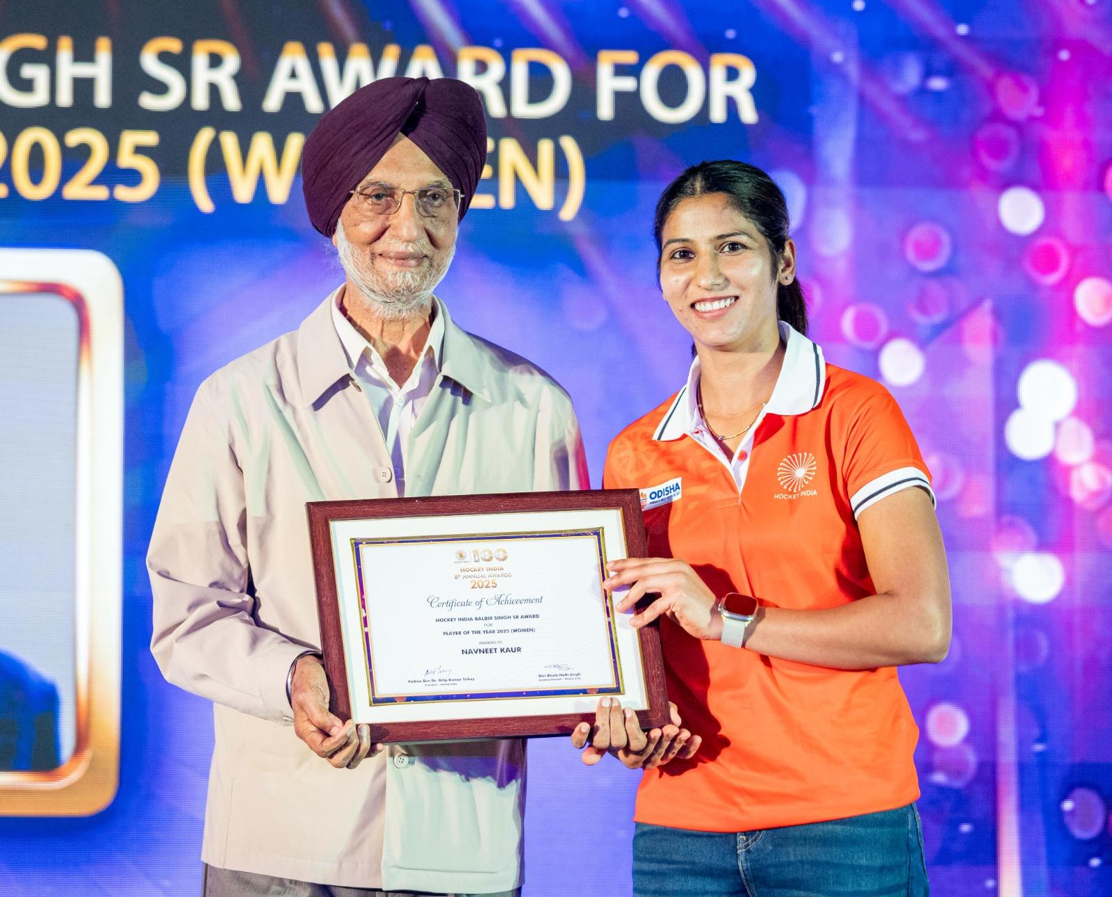 Hockey: I owe it to my teammates, says Navneet Kaur as she reflects on winning Player of the Year Award