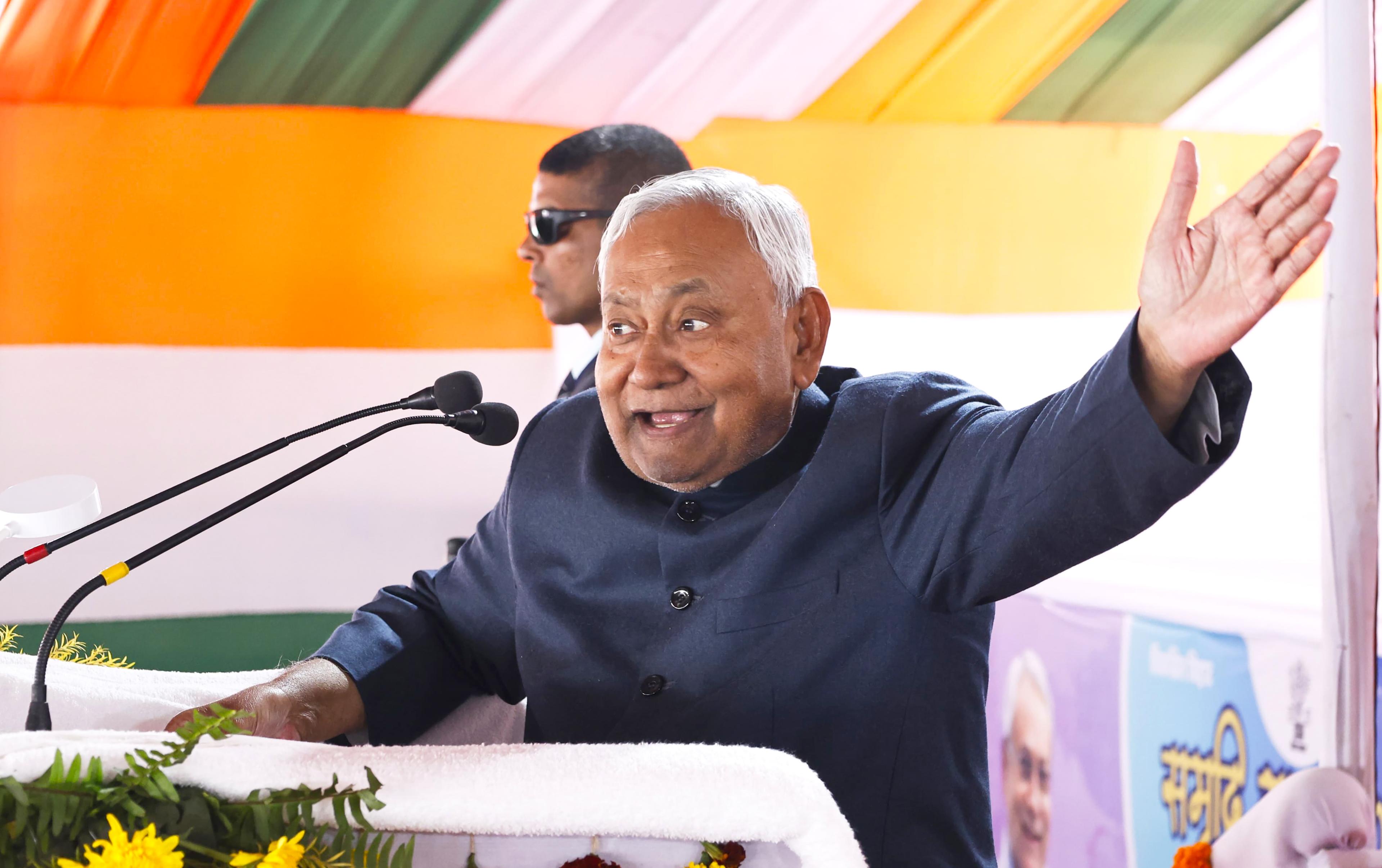 Bihar: Chaos erupts during Nitish Kumar’s Samriddhi Yatra in Chhapra