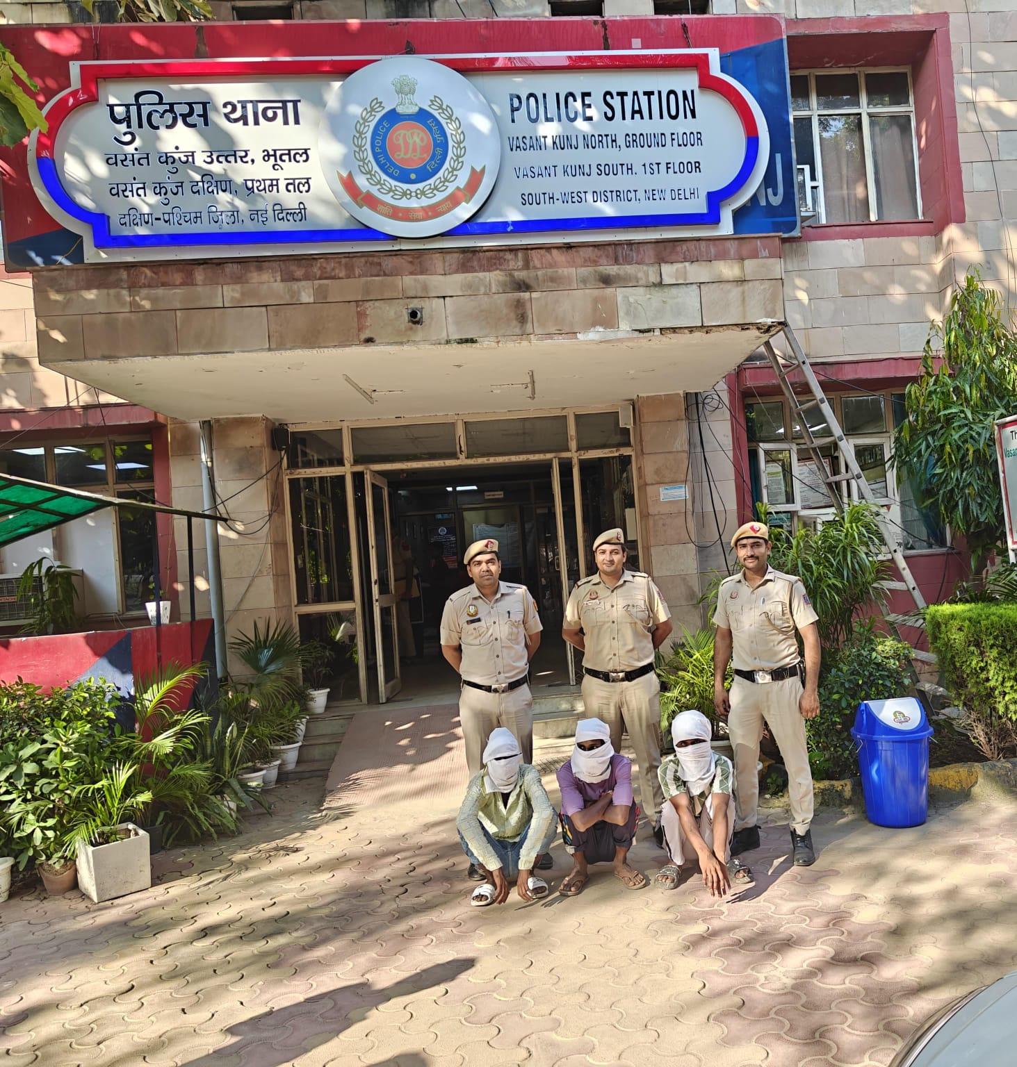 Blind robbery case cracked: Delhi Police nab three accused within 48 hours