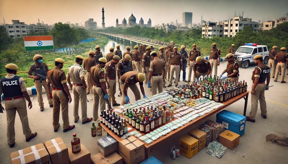 Delhi Police Seizes Rs 1.5 Cr Cash