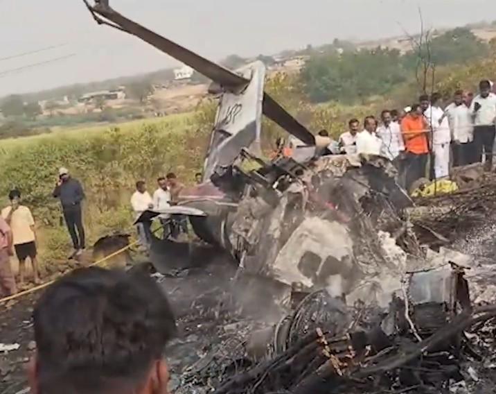 Ajit Pawar, PSO, attendant and two crew members killed in Baramati plane crash