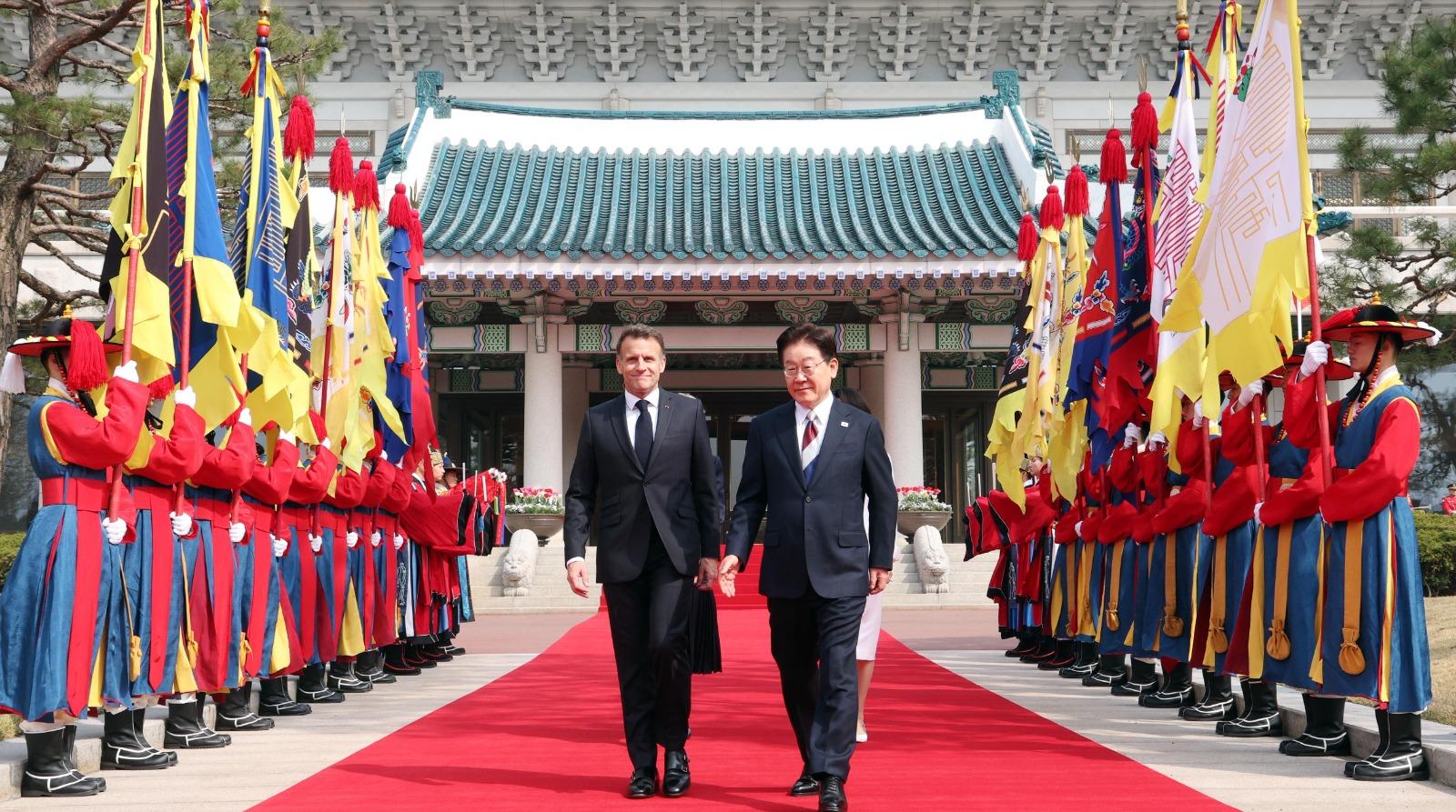 South Korea: Lee, Macron hold summit to discuss bilateral cooperation