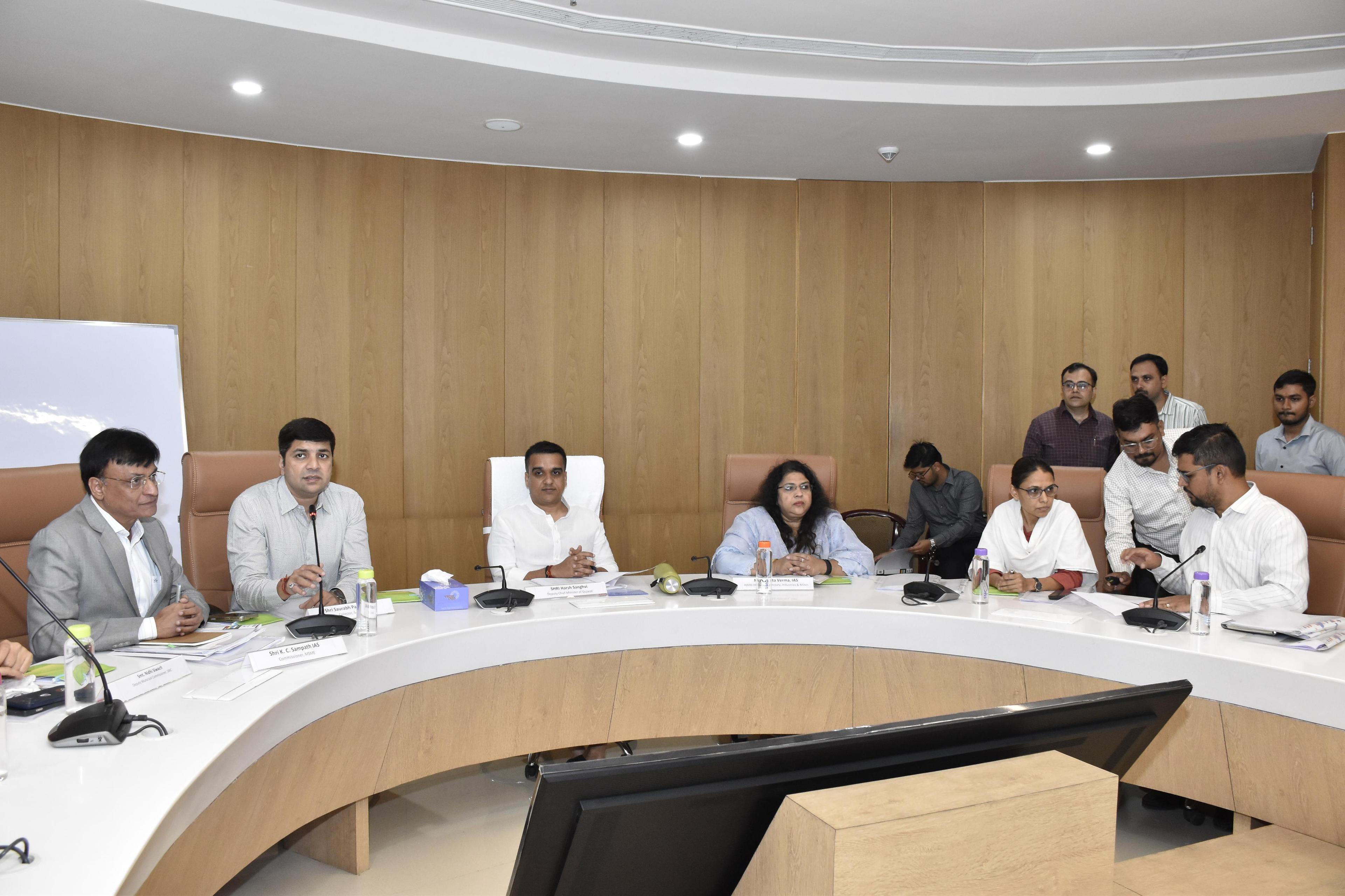 Gujarat Dy CM reviews gas supply, worker support in South Gujarat amid global disruptions
