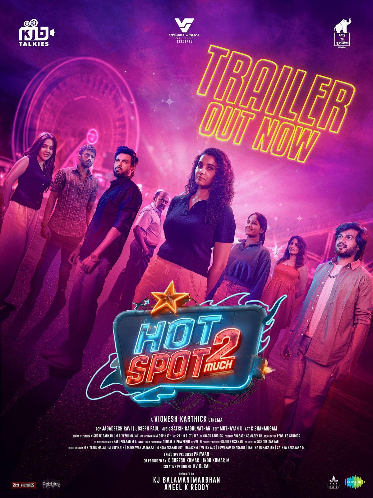 Vijay Sethupathi releases fun-filled trailer of Priya Bhavani Shankar's 'Hot Spot 2'