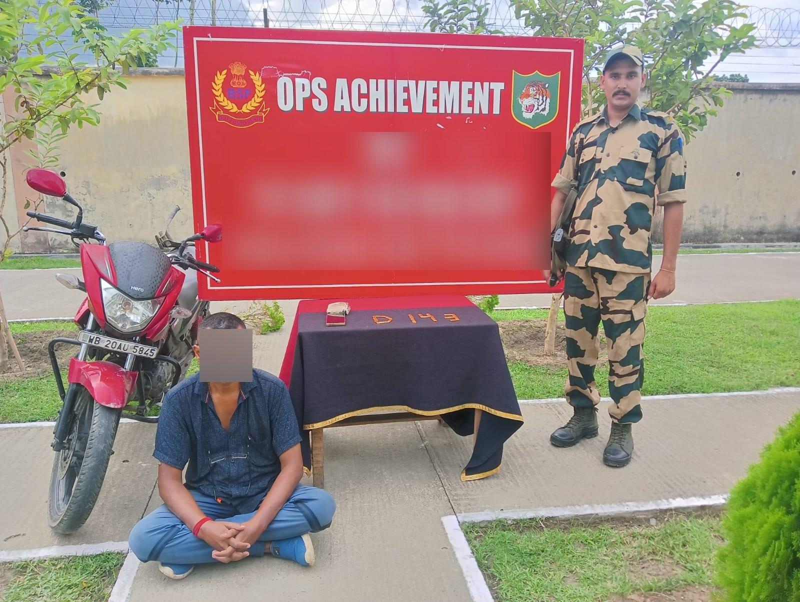 BSF arrests smuggler, seize gold valued at Rs 1.29 crore along India-Bangladesh border