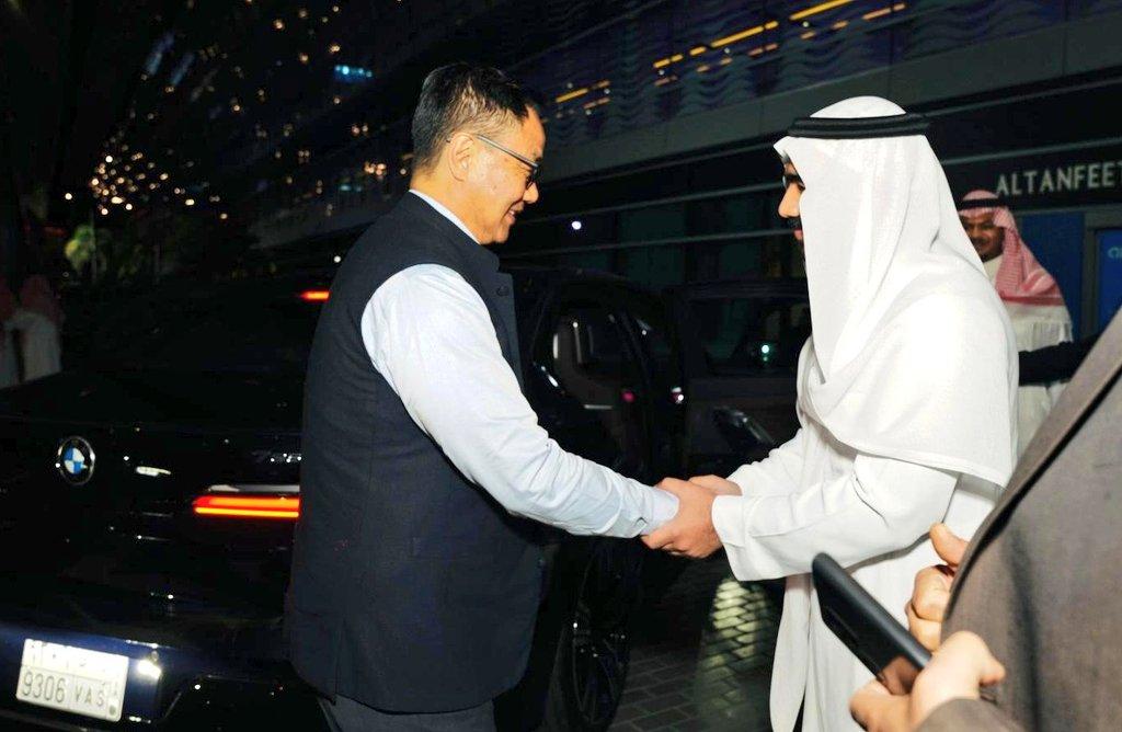 Kiren Rijiju arrives in Saudi Arabia to sign bilateral Haj agreement, review 2026 preparations
