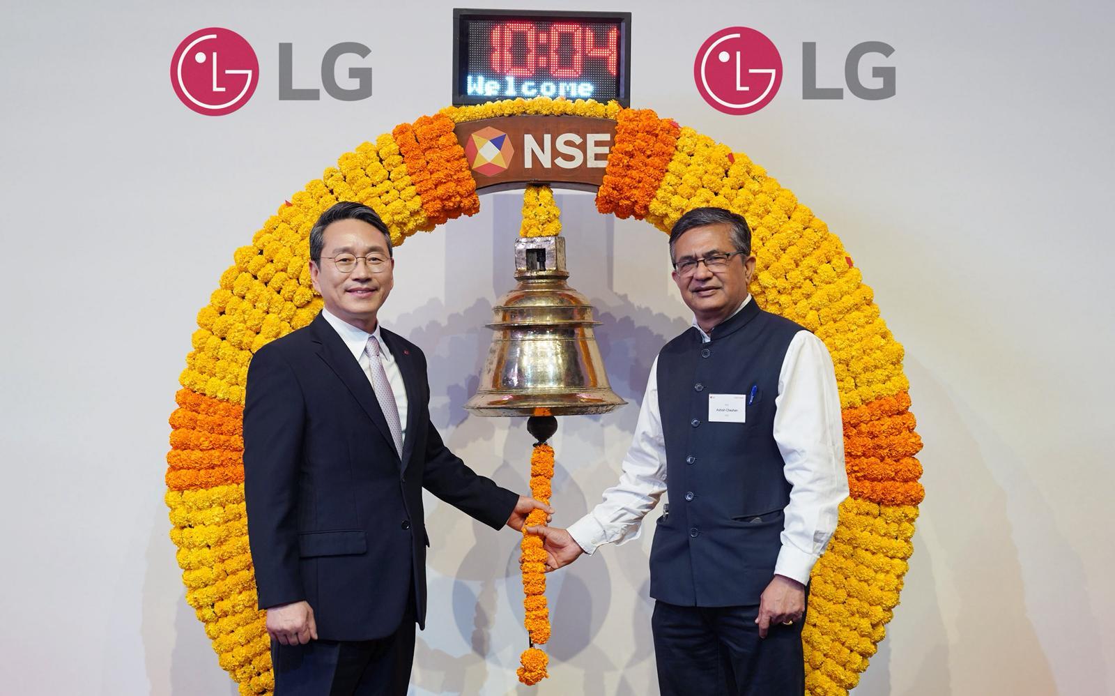 LG Electronics India soars over 50 pc on trading debut, valuation hits $13.07 billion