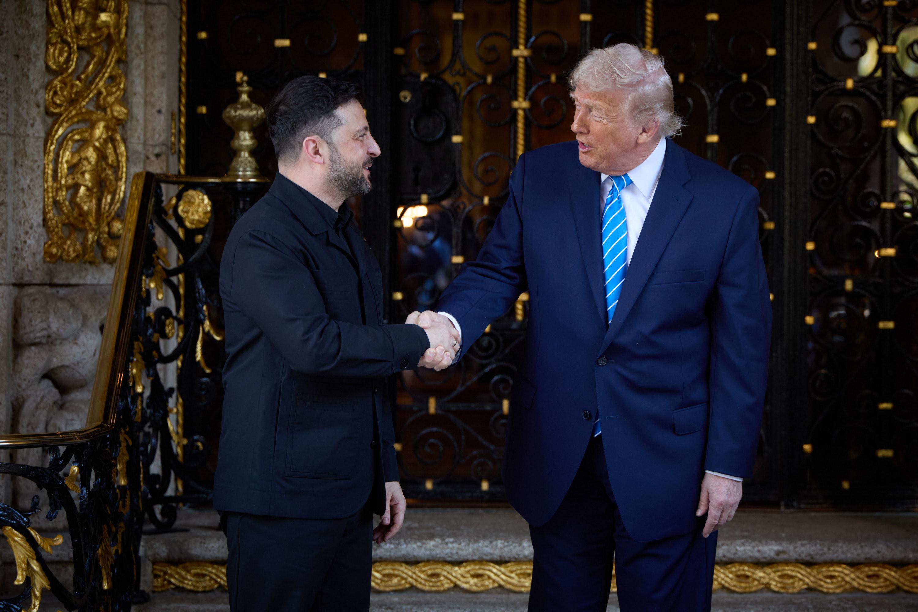 Trump, Zelensky say Ukraine peace deal 'very close' after Florida talks