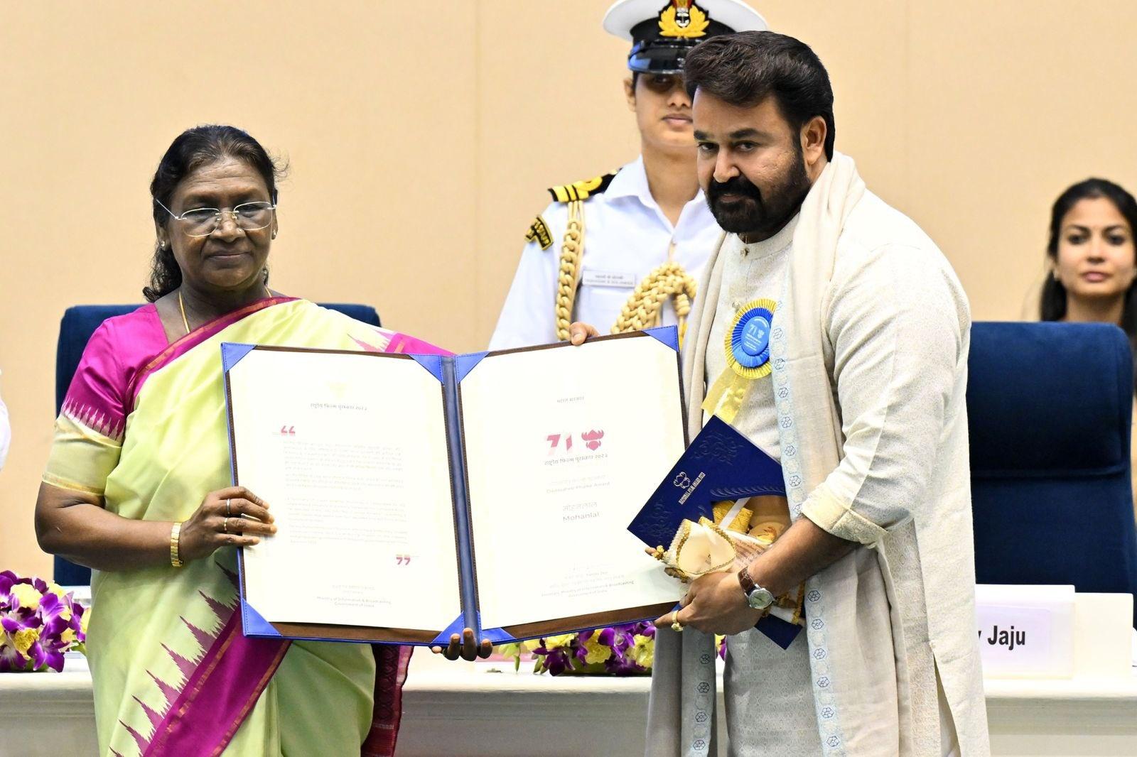 Kamal Haasan commends Mohanlal on being conferred with India’s highest award in cinema
