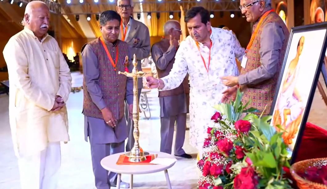 RSS Chief attends historic Chadar Mahotsav at Jaisalmer’s Sonar Fort