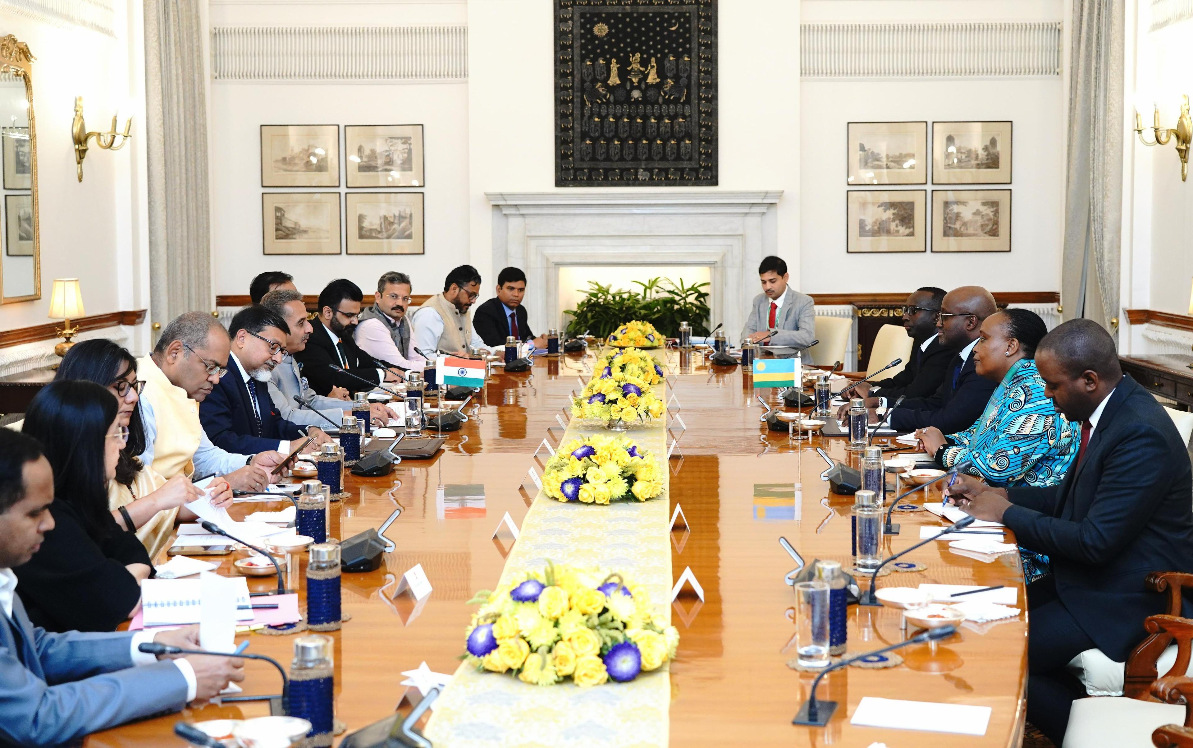 India and Rwanda discuss bilateral ties, regional and global issues of mutual interest