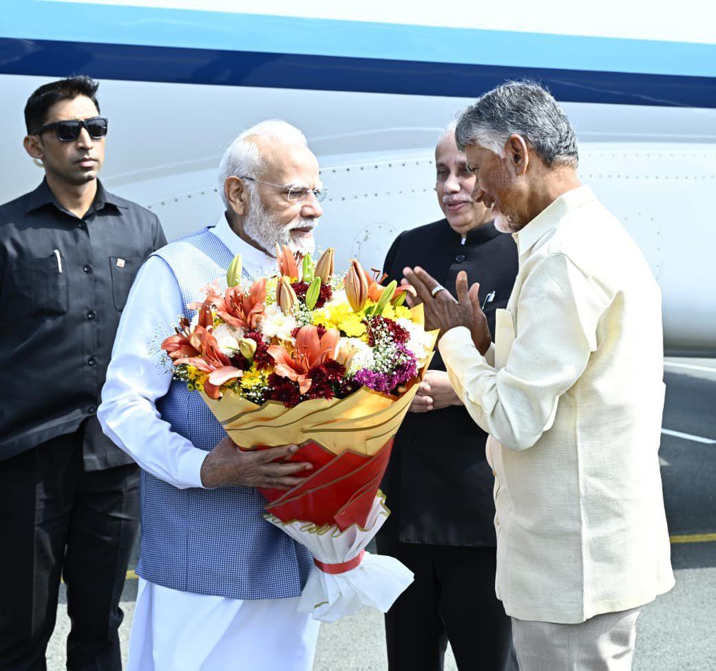 India fortunate to have leader like PM Modi: Chandrababu Naidu