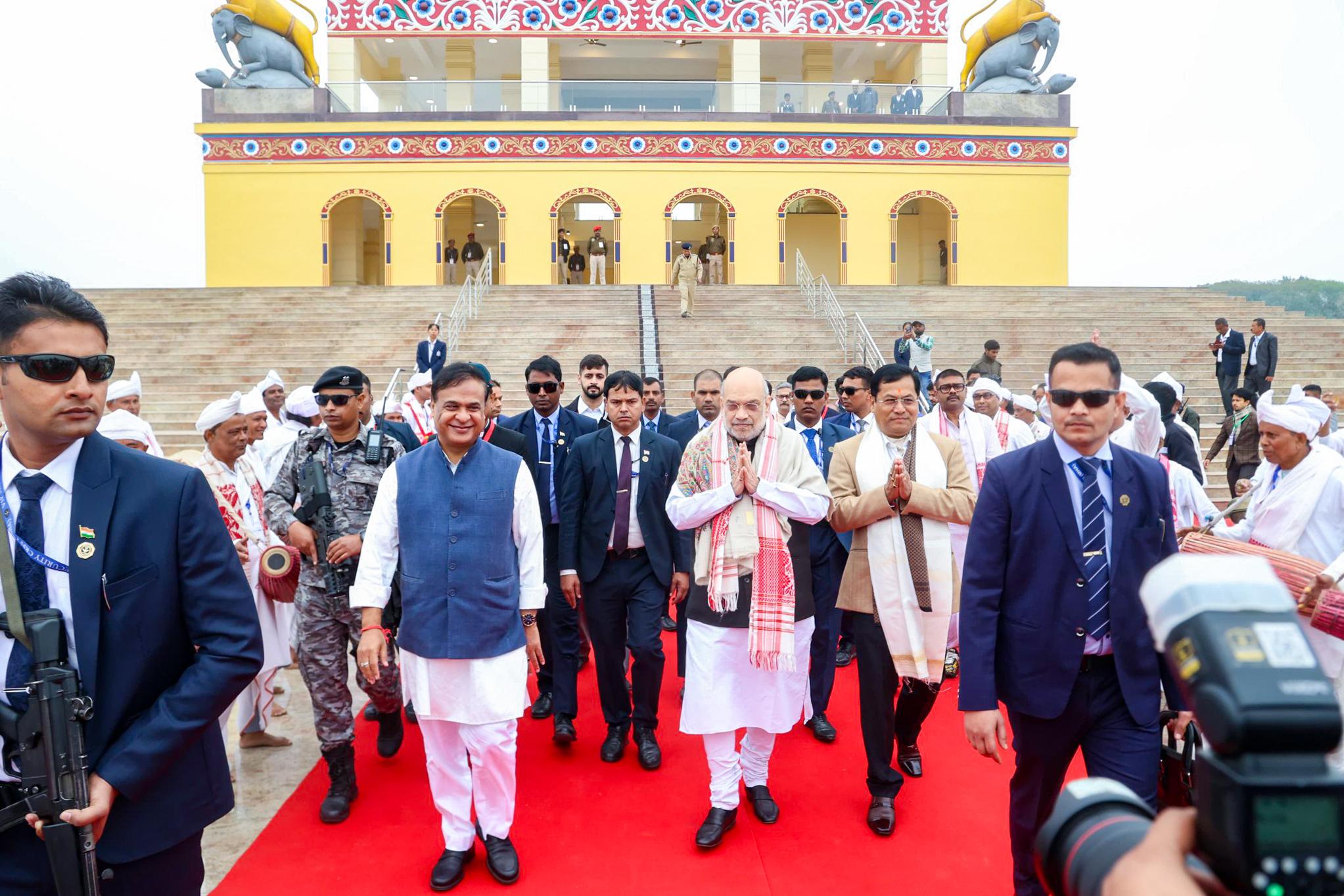 HM Shah inaugurates Rs 227-crore redeveloped birthplace of Srimanta Sankardeva in Assam