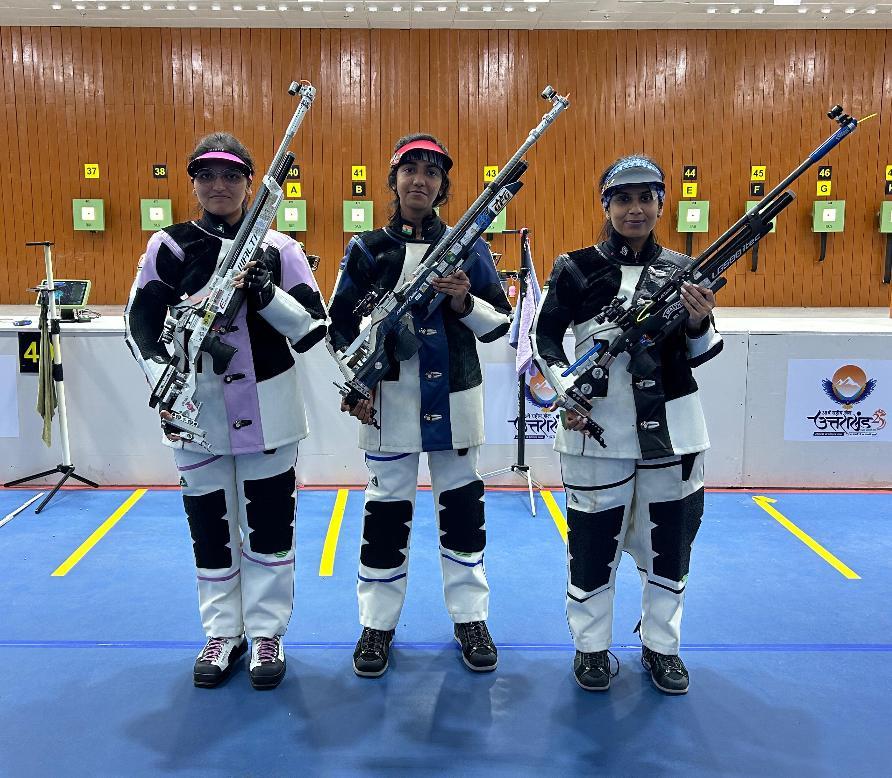 National Shooting: Anish bags double, Narmada wins air rifle