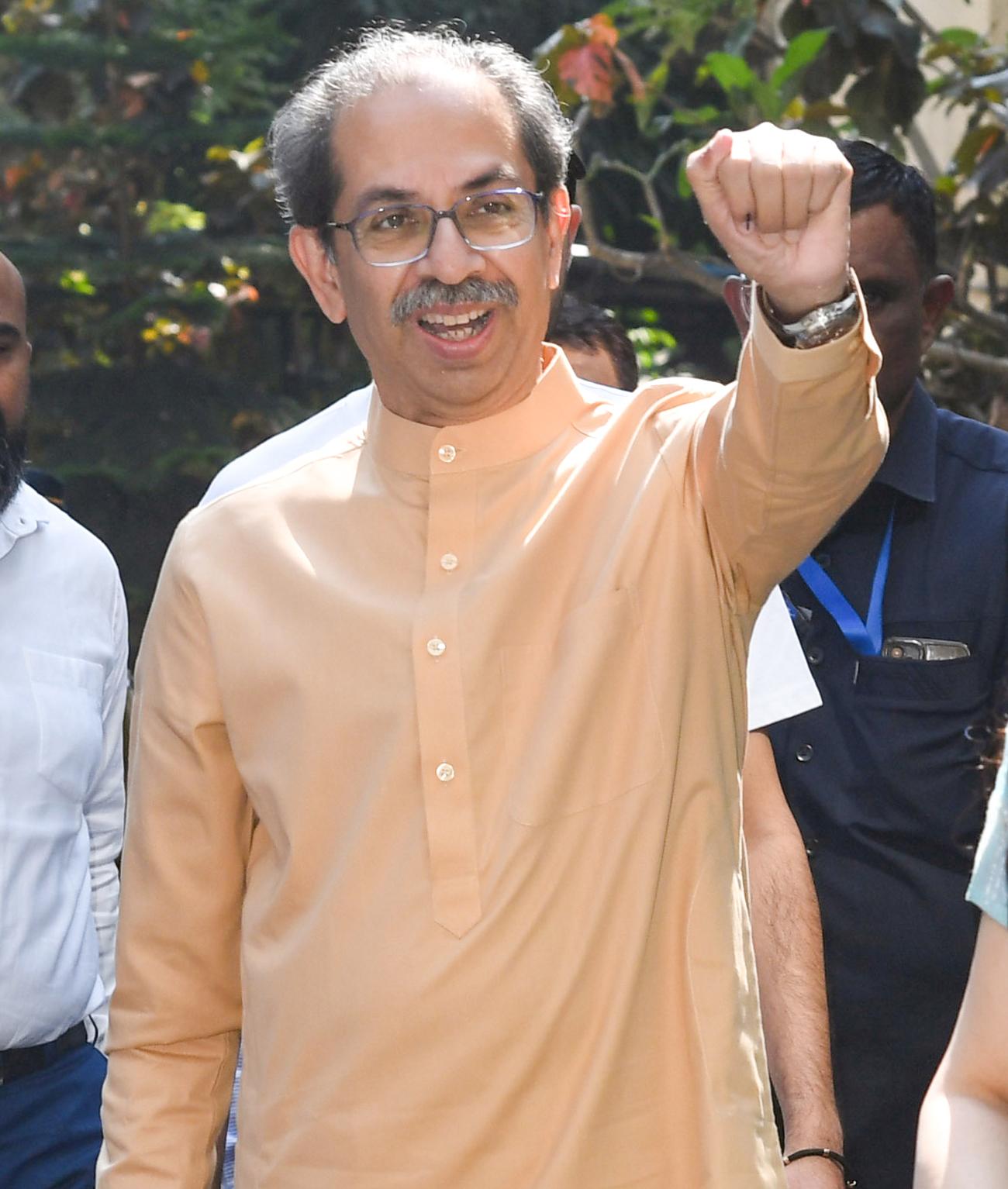 Storms don’t scare us, we were raised in them: Uddhav Thackeray
