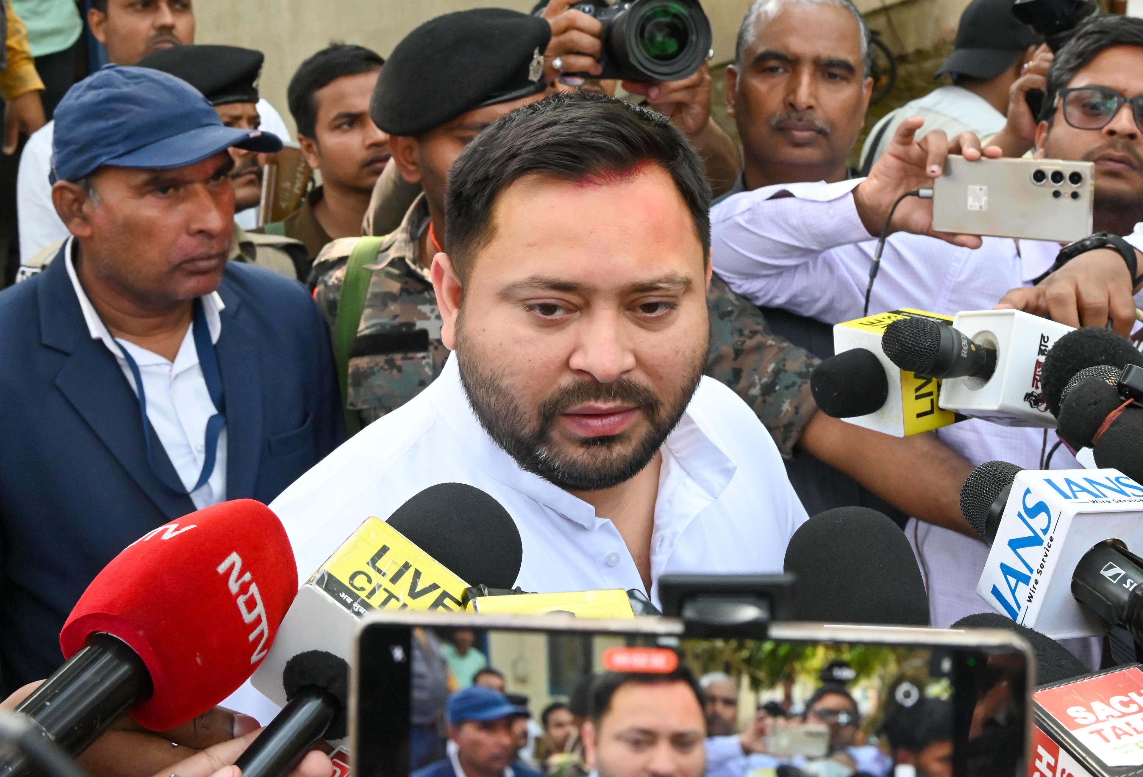'Against public sentiment', Tejashwi Yadav criticises power shift after Nitish Kumar's RS move